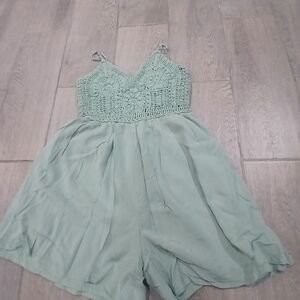 Chic Mint Green Kids One Piece